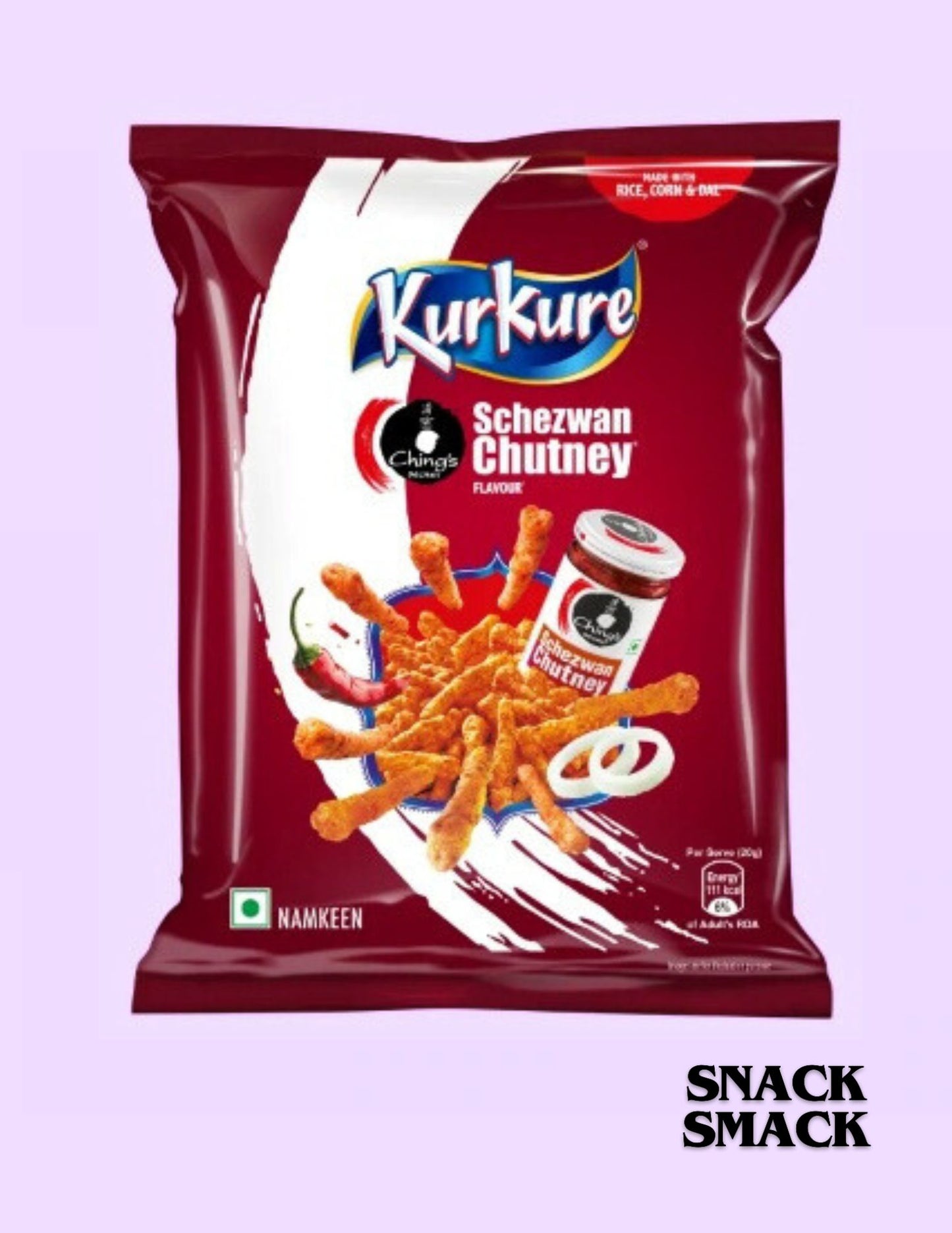 Kurkure Schezwan Chutney | the snack smack