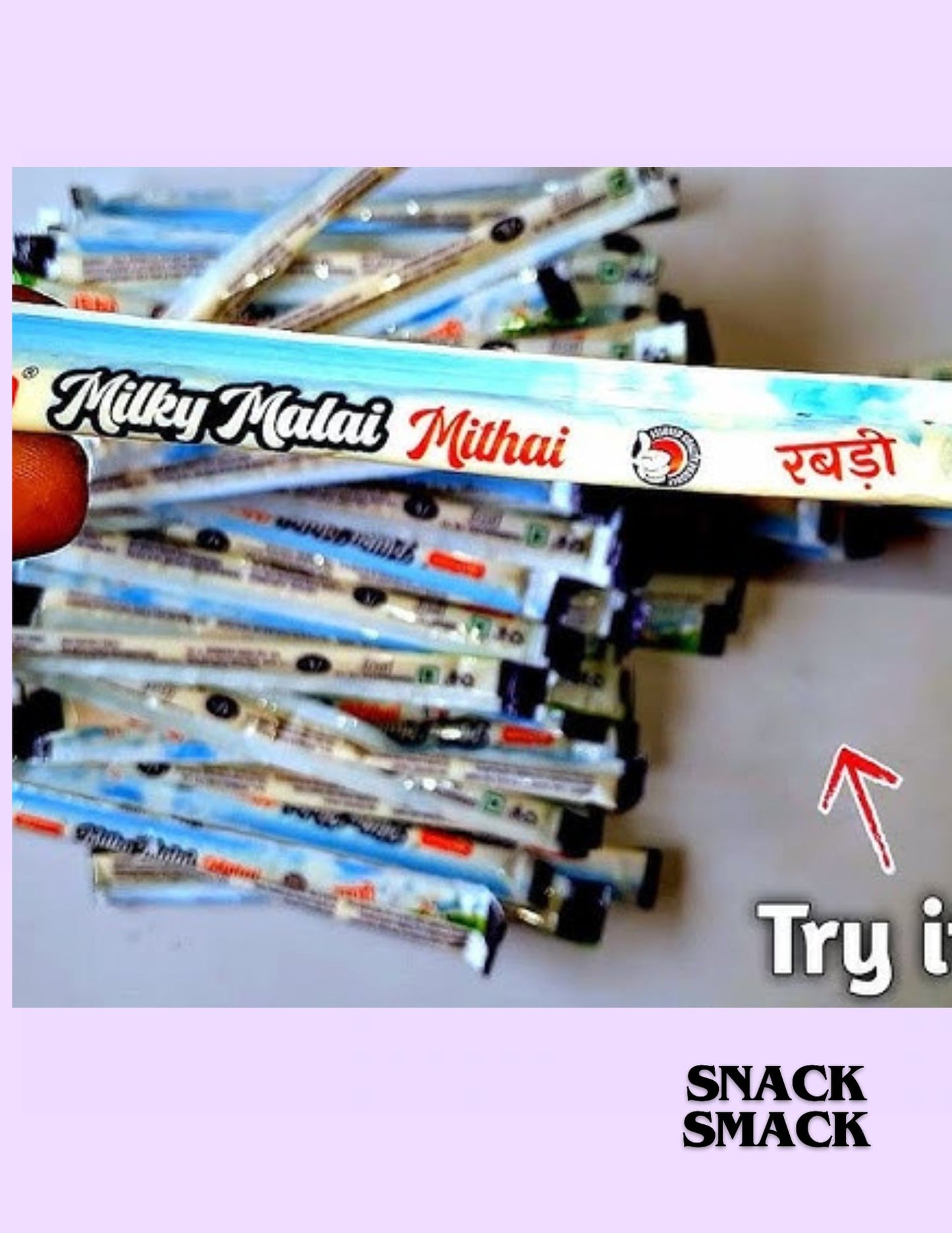 Milky malai mithai | pack of 20|the snack smack