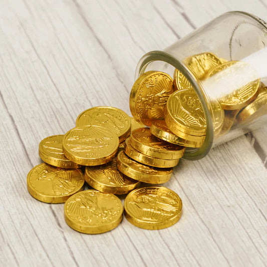 Chocolate gold coins | pack of 15 | the snack smack
