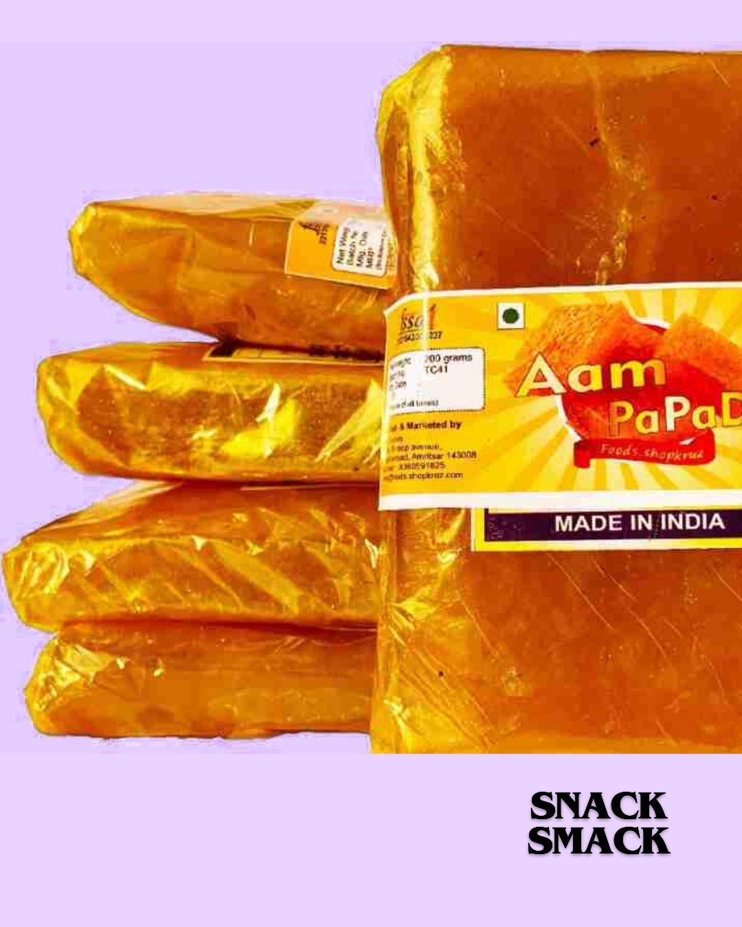 Aam papad | one bar | The Snack Smack