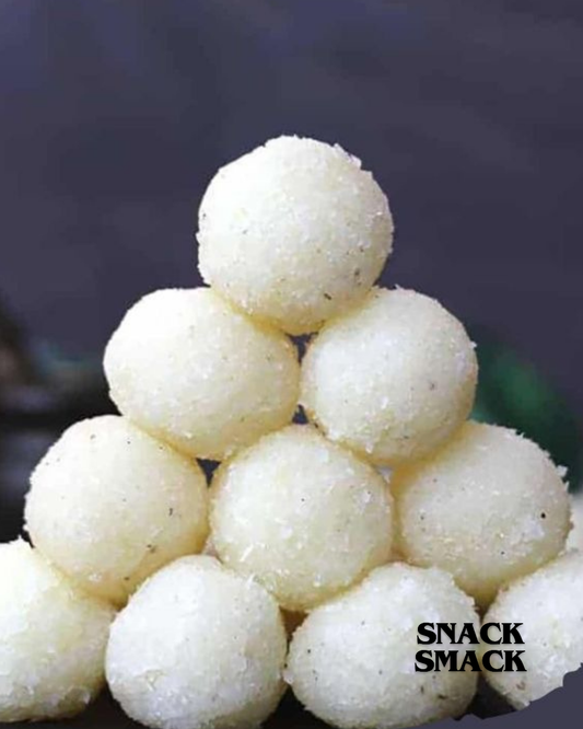 Plain coconut ladoo | The snack smack