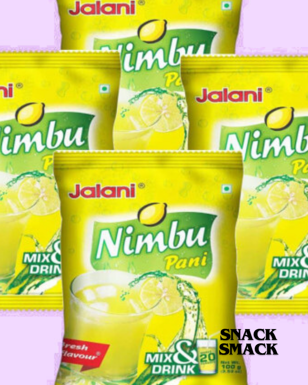 Nimbu pani  | Pack of 30 | The Snack Smack India