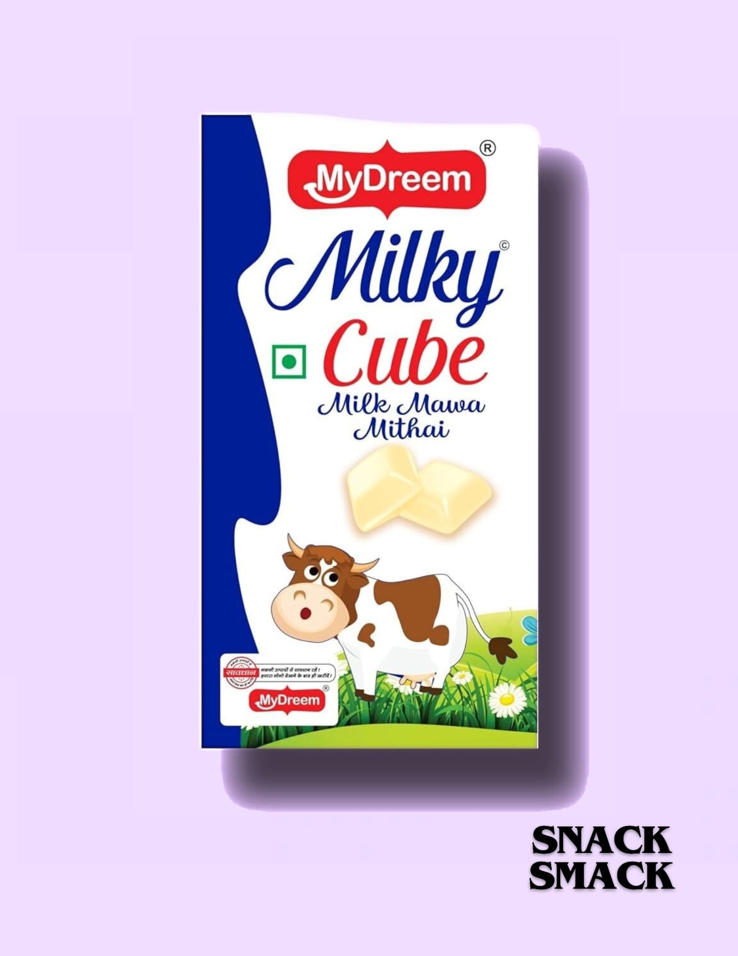 Milky cube mithai |20|the snack smack