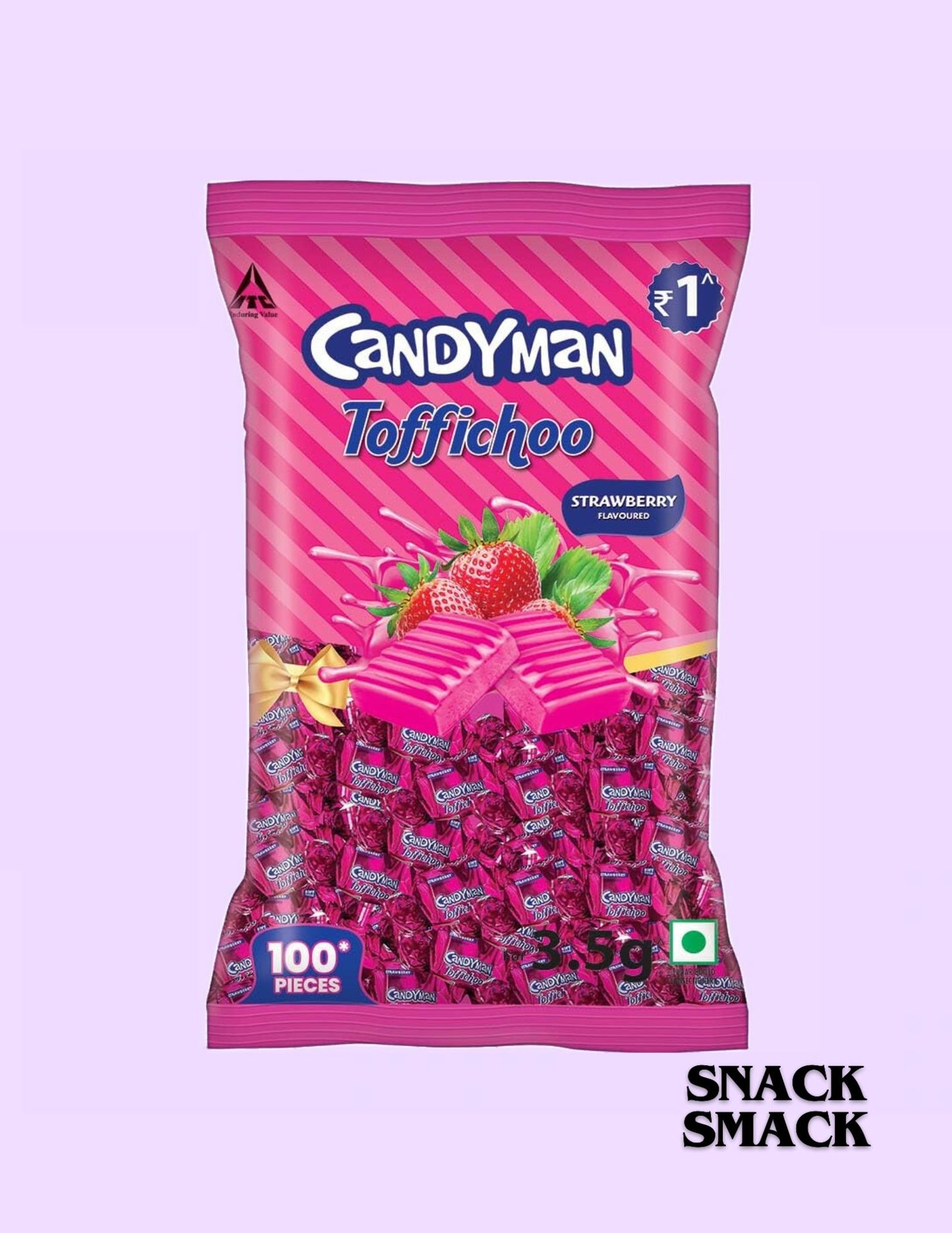 Candyman Toffichoo|pack of 20| the snack smack