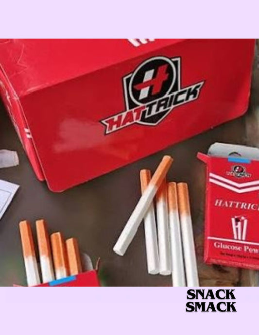 Hattrick sweet cigarette|Pack of 2| the snack smack