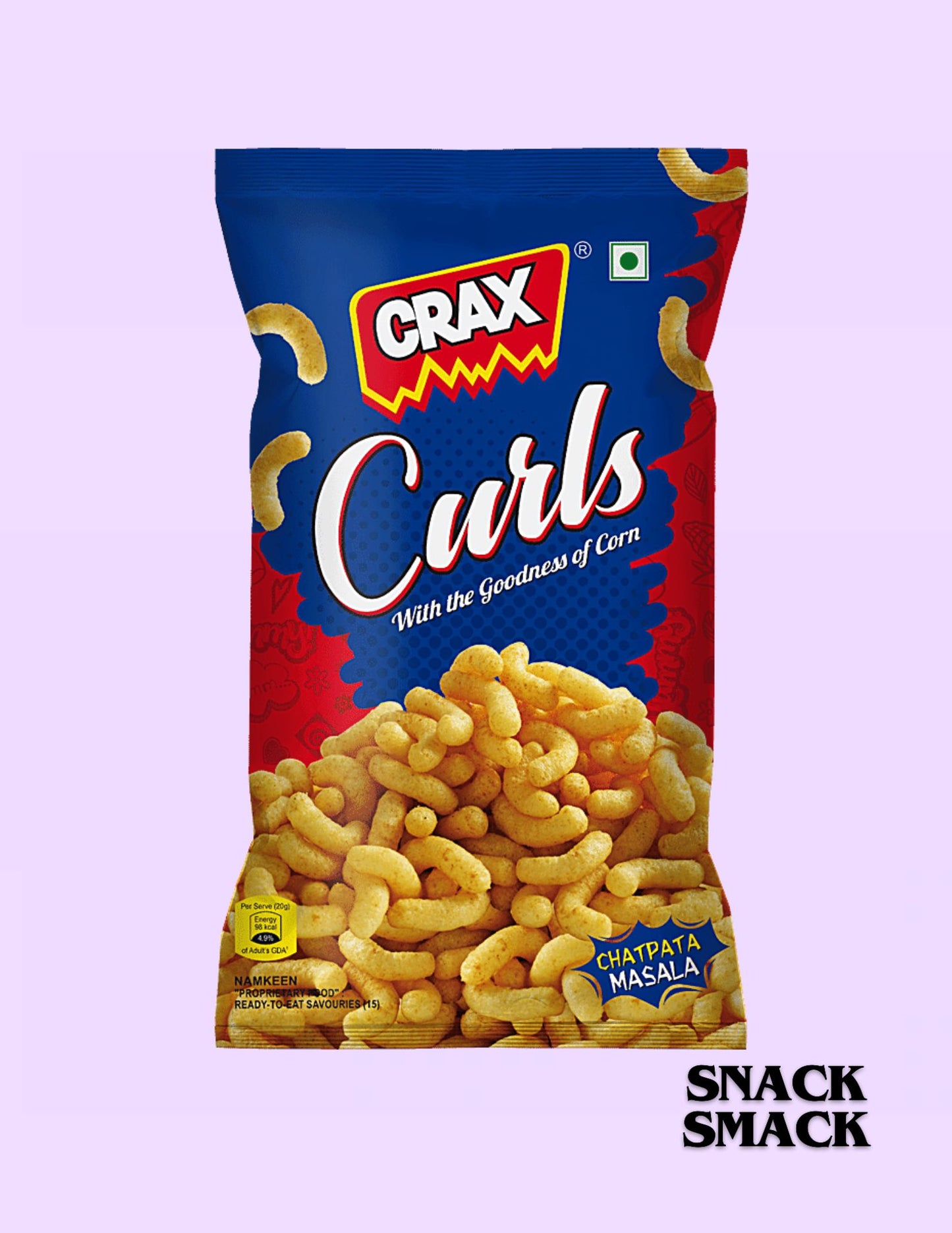 Crax Curls chips | pack of 2|the snack smack