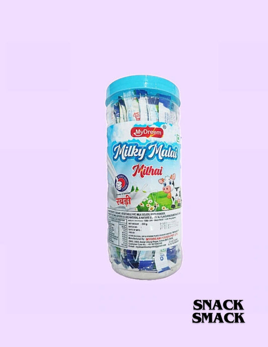 Milky malai mithai | pack of 20|the snack smack